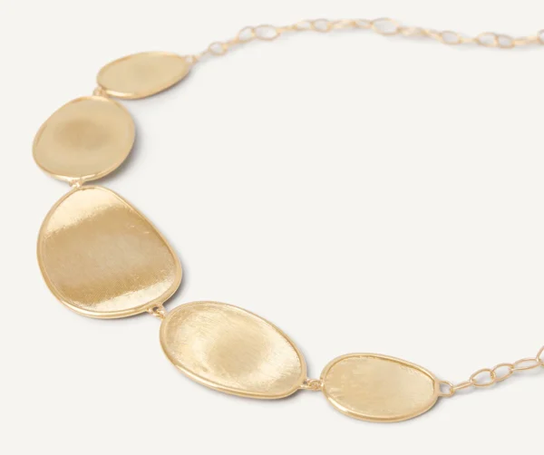 Marco Bicego Lunaria yellow gold necklace - Image 4