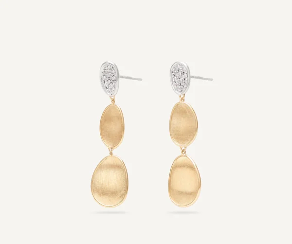 Marco Bicego Lunaria diamond earrings - Image 3