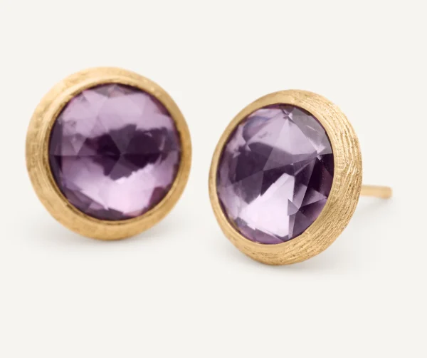 Marco Bicego Jaipur Amethyst stud earrings - Image 3