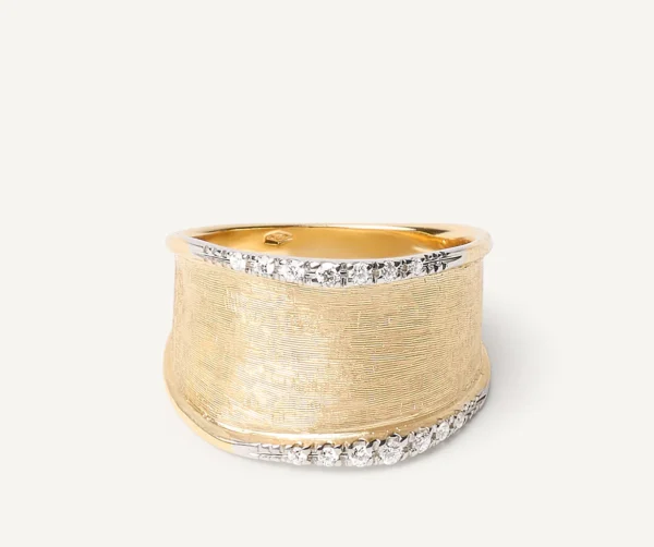 Marco Bicego Lunaria ring with diamonds - Image 4
