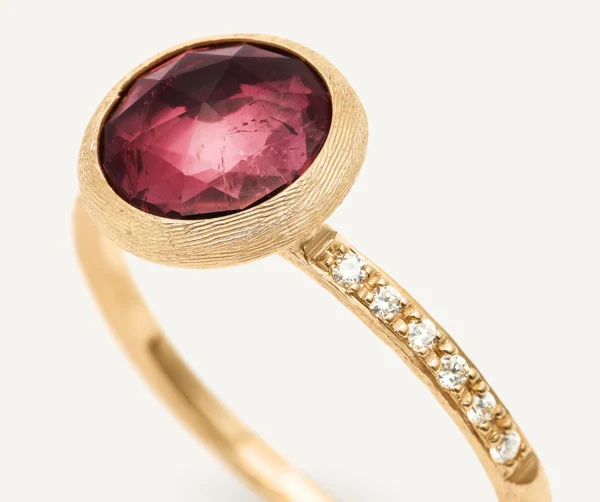 Marco Bicego Pink Tourmaline and Diamonds ring - Image 3