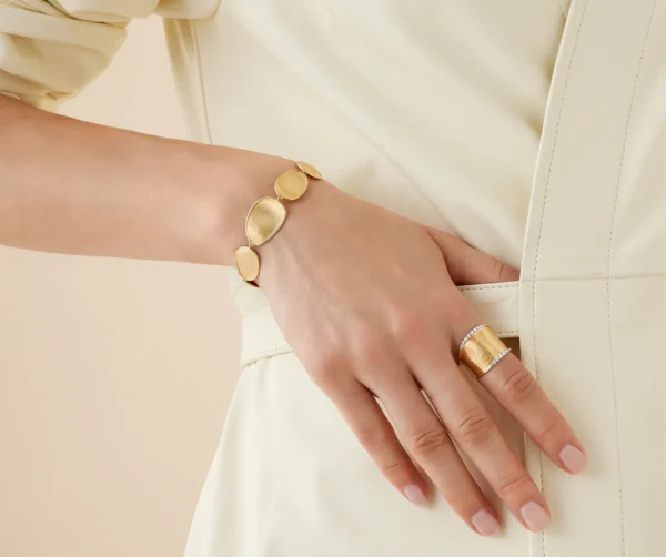 Marco Bicego Lunaria gold bracelet - Image 2