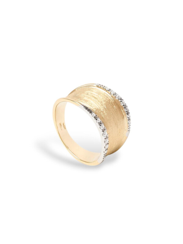 Marco Bicego Lunaria ring with diamonds