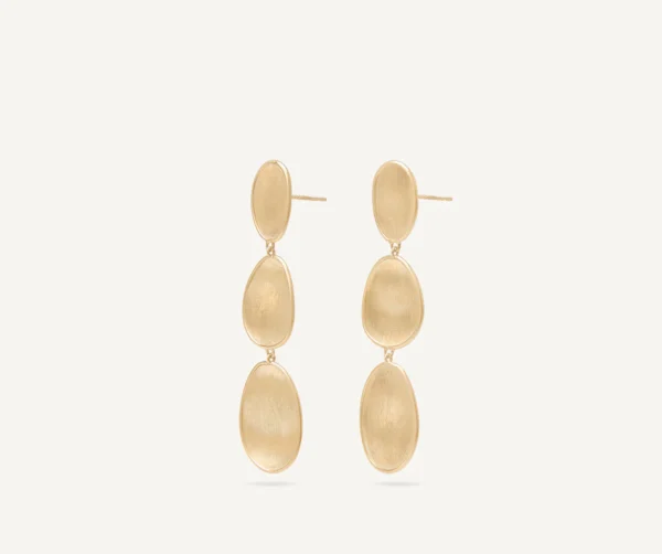 Marco Bicego Lunaria Triple gold Earrings - Image 4