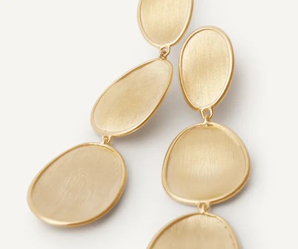 Marco Bicego Lunaria Triple gold Earrings - Image 3