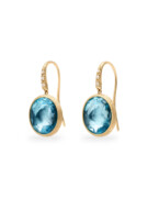 Marco Bicego Jaipur - Blue Topaz and Diamond earrings
