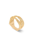 Marrakech gold five strand coil ring