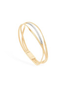 Marrakech three-strand diamond bracelet