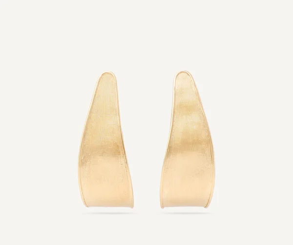 Lunaria Gold hoop earrings - Image 4