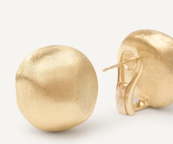 Africa Gold stud earrings - Image 3