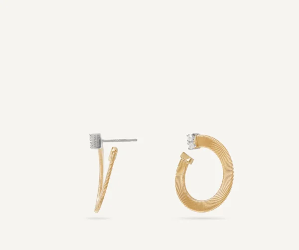 Masai Diamond hoop earrings - Image 4
